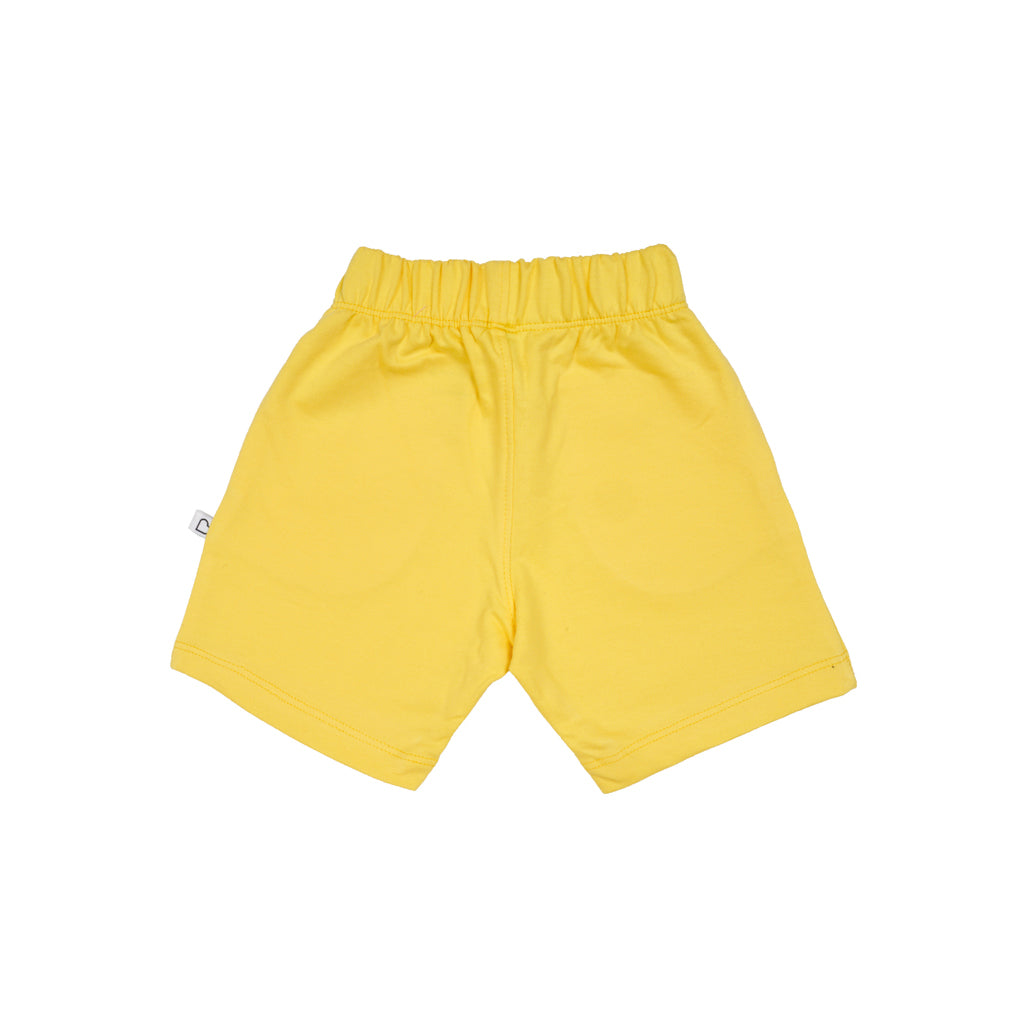 Gingerbread Pure Cotton Solid Shorts For Boys