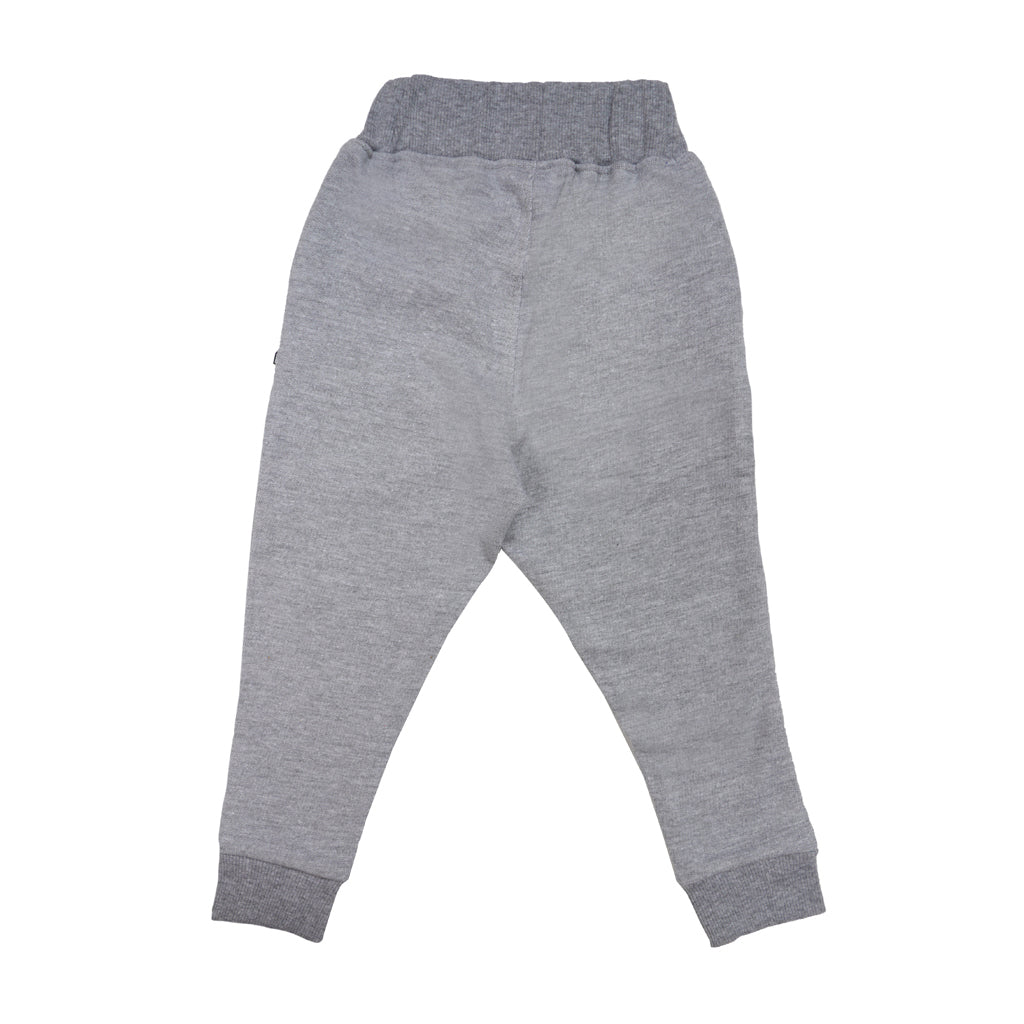 Gingerbread Pure Cotton Solid Jogger Track Pants For Girls