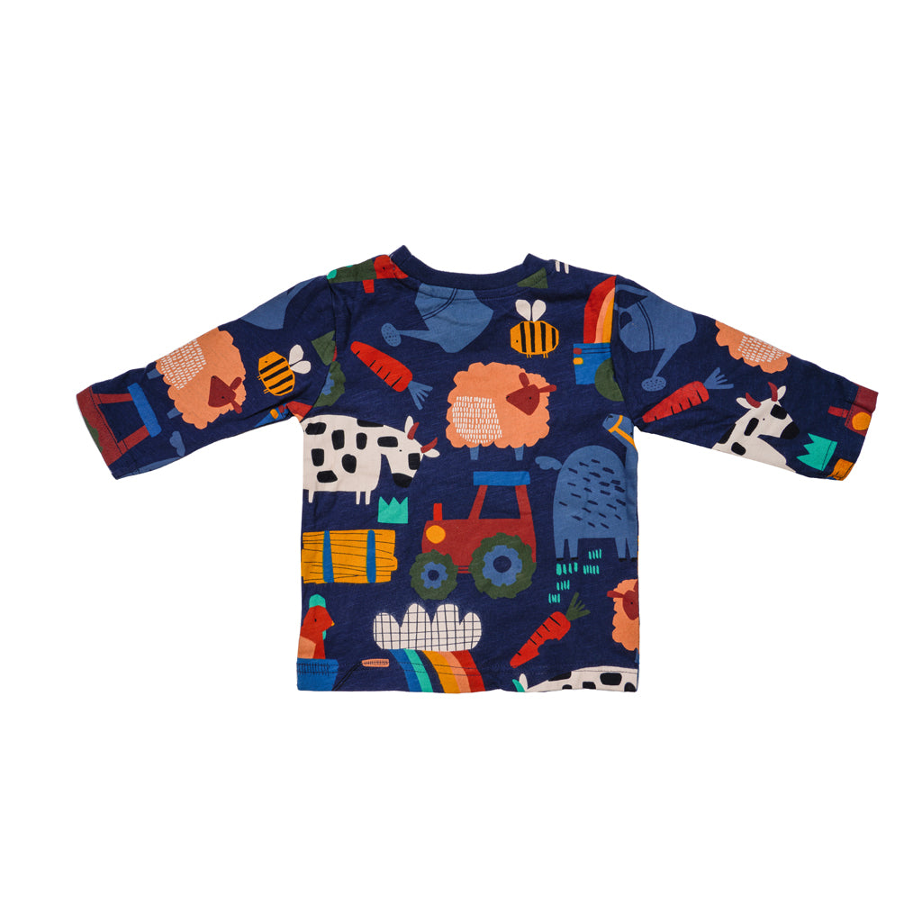 Kids Full Sleeve Printed T-Shirt