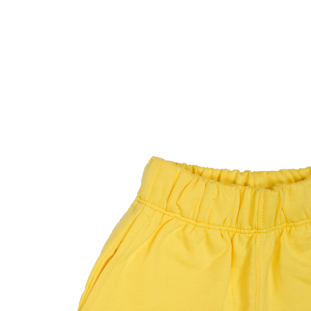 Gingerbread Pure Cotton Solid Shorts For Boys