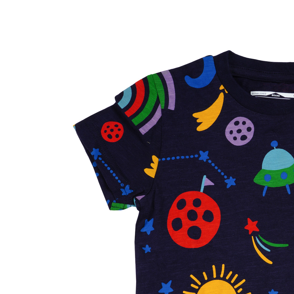 Kids Unisex Printed Regular T-Shirt