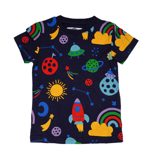 Kids Unisex Printed Regular T-Shirt