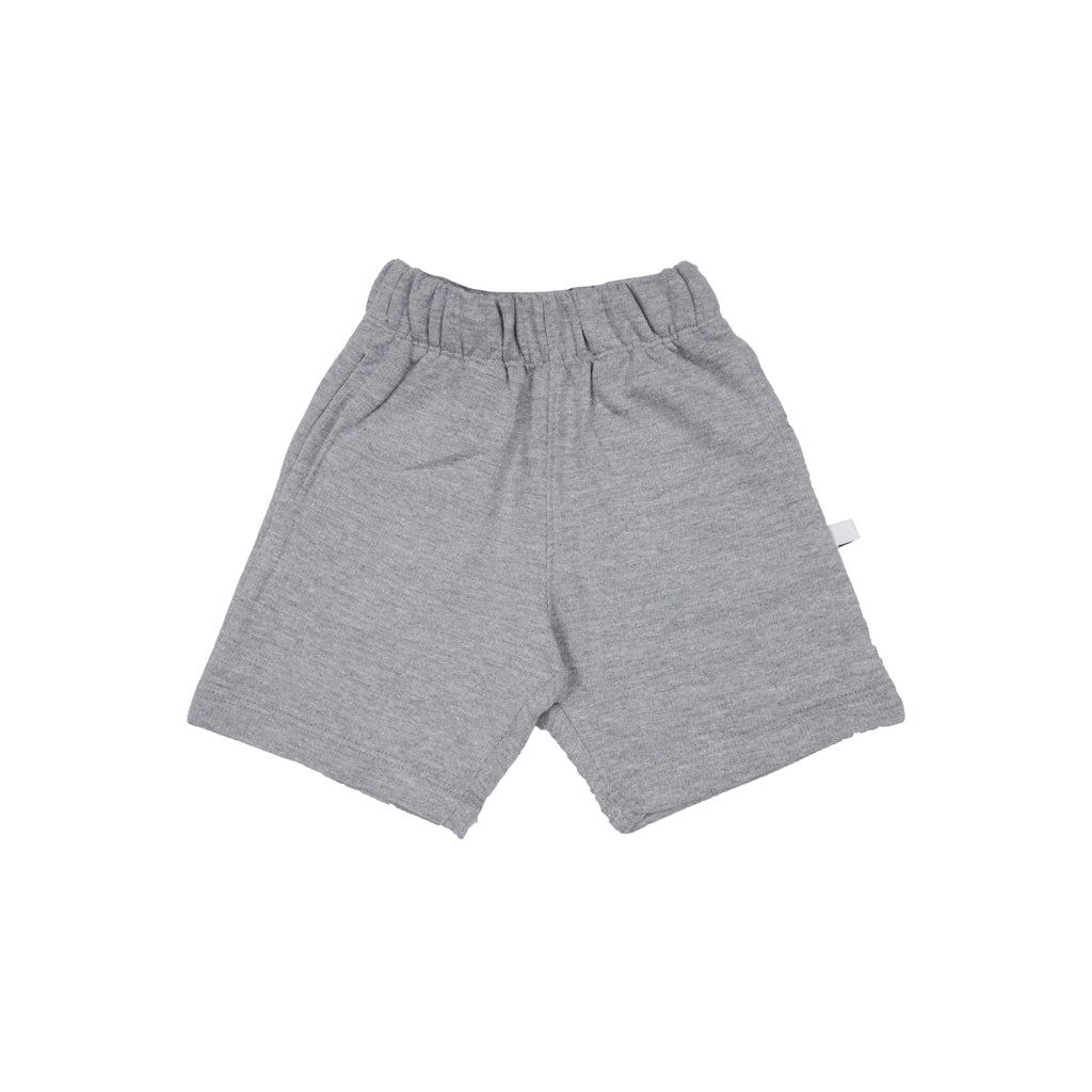 Gingerbread Pure Cotton Solid Shorts For Boys