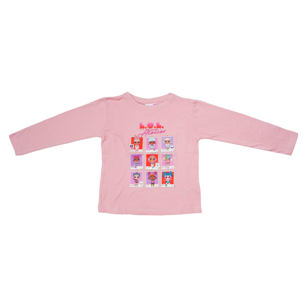 Girls full Sleeve Printed T-Shirt