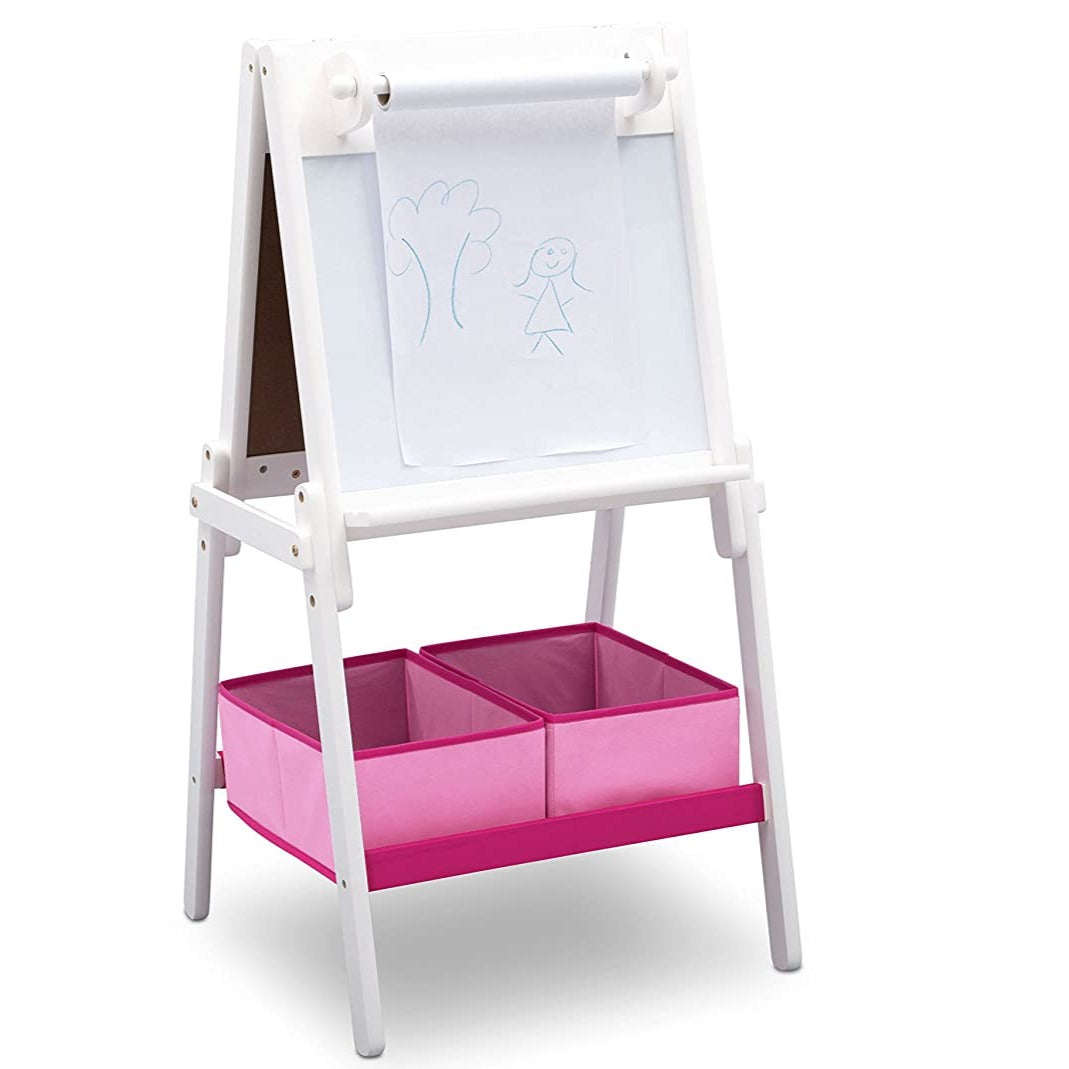 Delta Children Mysize Double Sided Activity Easel With Paper Roll