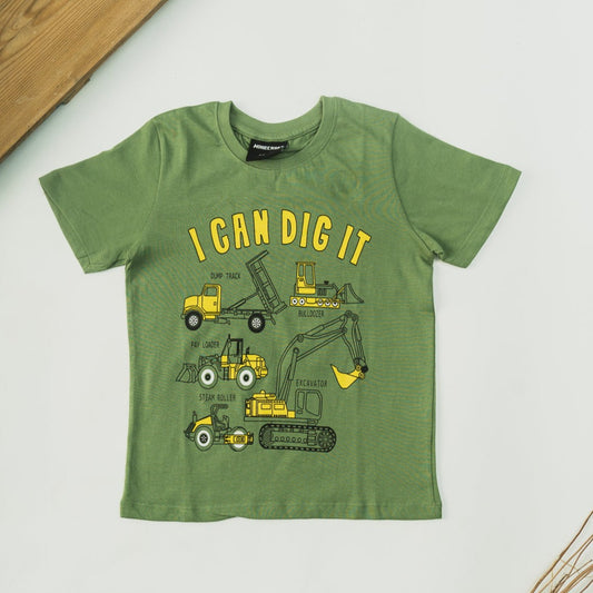 Boys Printed Short Sleeve T-Shirt