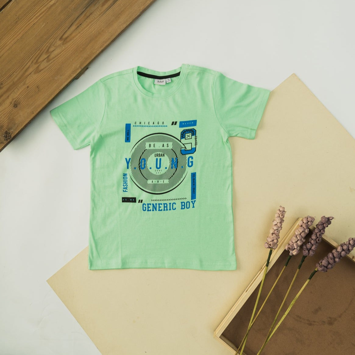 Boys Printed Short Sleeve T-Shirt