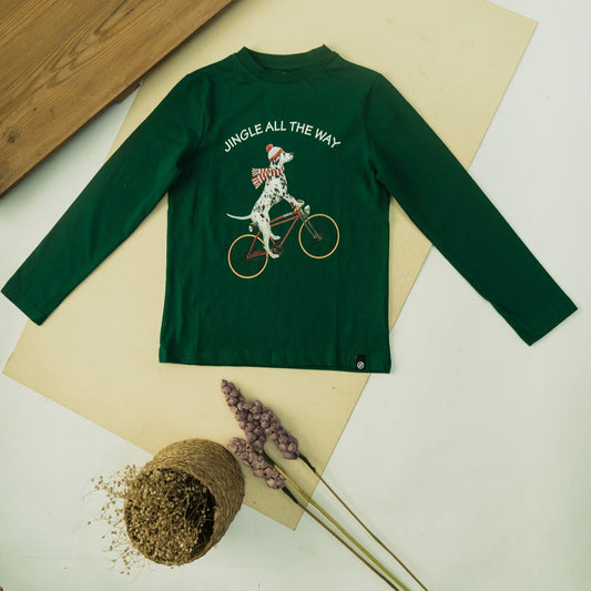 Boys Printed Long Sleeve T-Shirt