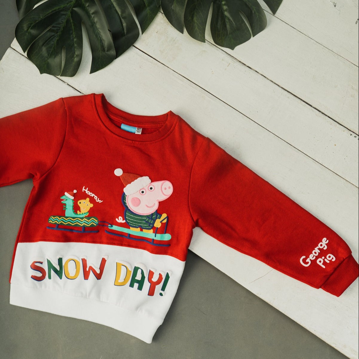 Peppa Pig Snow Day Long Sleeve T-Shirt (Buy Any 2 & Get Any 2 Free)