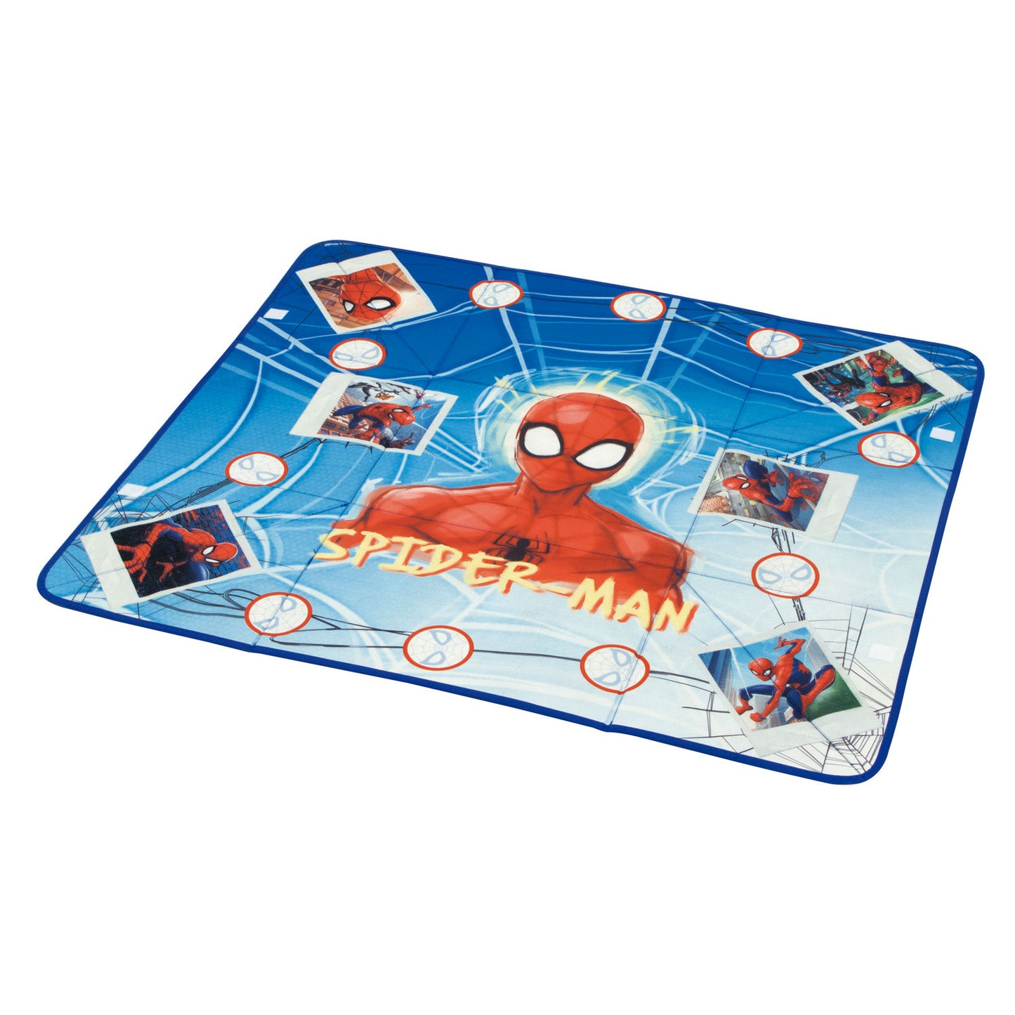 Spiderman Fabric Storage Box With Playmat