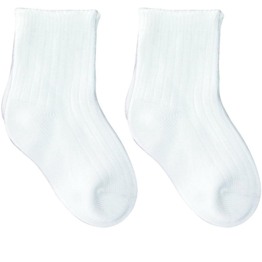 Playette White Bamboo Socks - Pack Of 2