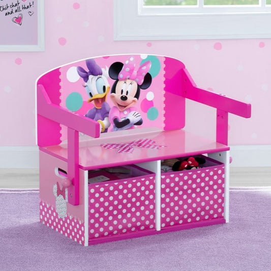 Minnie Mouse 3-in-1 Activity Bench