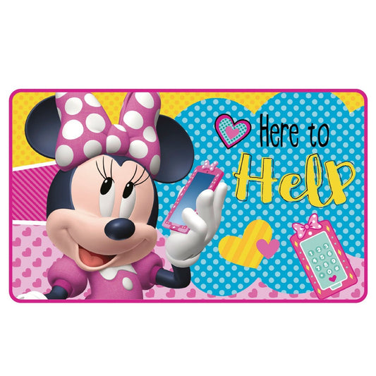 Minnie Mouse Super Soft Room Carpet - 45 x 75 cms