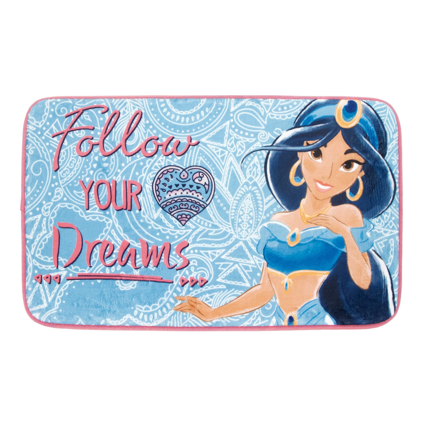 Disney Princess Jasmine Super Soft Room Carpet - 45 x 75 cms