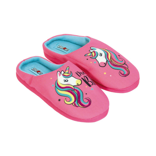 Unicorn Open Slippers With Rubber Sole by Zaska