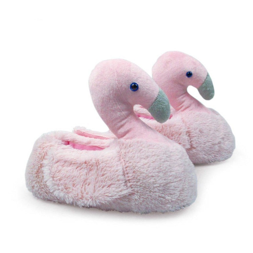 Flamingo 3D Closed Slippers by Zaska